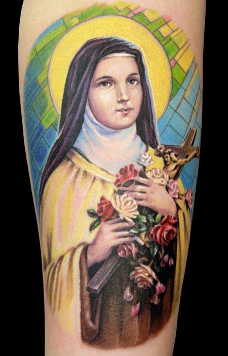tattoos/ - Saint Theresa - 100148